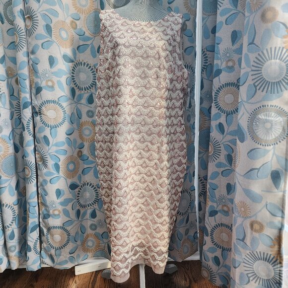 Studio One Dresses & Skirts - Studio One Pink Mermaid Sheath Dress NWT